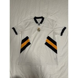 Adidas Real Madrid Soccer Jersey White Footbal Shirt Size XL
